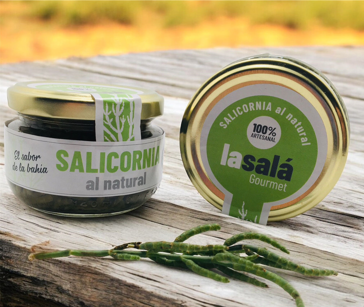 Salicornia en conserva al natural